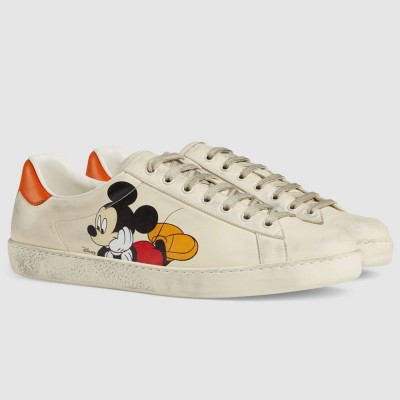 Gucci Men Ace Disney X Gucci Mickey Mouse Sneakers